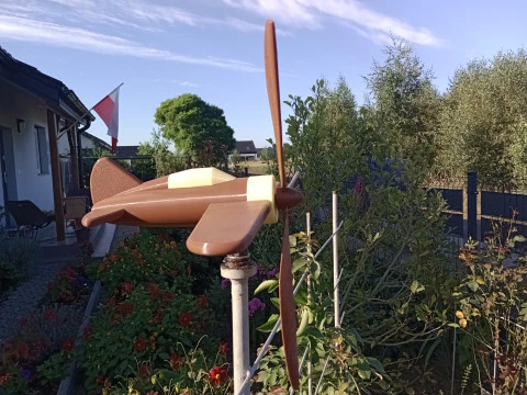 Vliegtuigwindspinner 3D Model