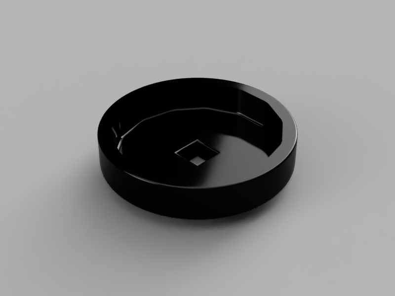 Oil Filter Wrench Renault Kangoo 3Dモデル .c4d .max .obj .3ds .fbx .stl .blend