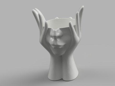 Creative Brush Pen Holder 3Dモデル