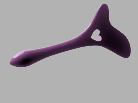 Eyeliner Stencil 3D Model