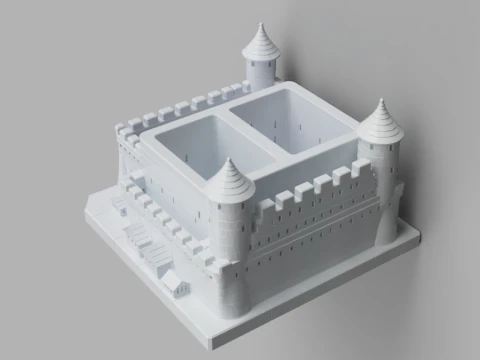 Organizzatori da scrivania architettonici Modello 3D