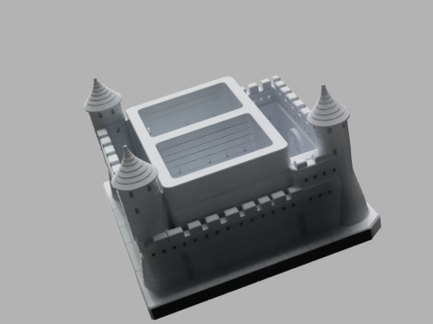 Architectural Desk Organizers 3D मॉडल