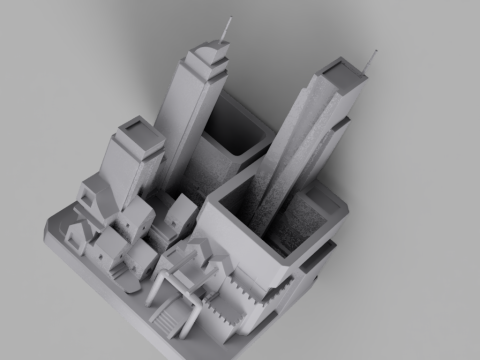 Architectural Desk Organizers 3D मॉडल