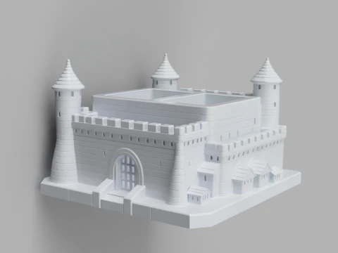 Organizzatori da scrivania architettonici Modello 3D