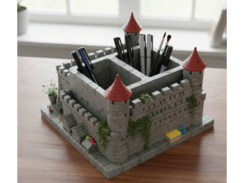 Organizzatori da scrivania architettonici Modello 3D