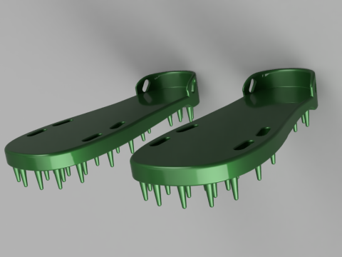 Lawn Aerator Shoes 3D Модель