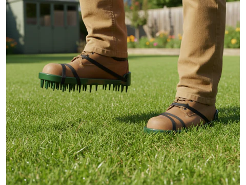 Lawn Aerator Shoes 3D Model