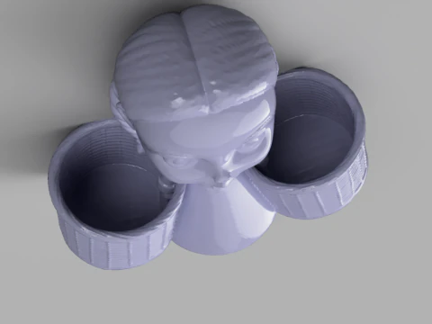 Wednesdays Cutlery Caddy 3D Model