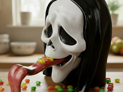 Ghostface Candy Dispenser 3D Model