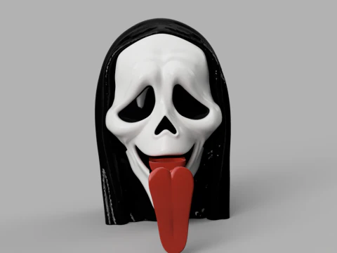Ghostface Candy Dispenser 3D Model