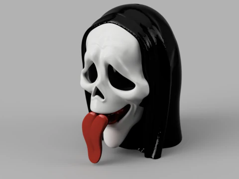 Ghostface Candy Dispenser 3D Model