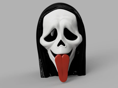 Ghostface Candy Dispenser 3D Model