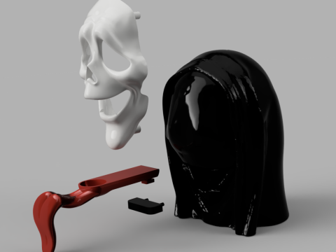 Ghostface Candy Dispenser 3D Модель