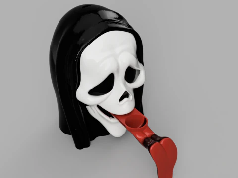 Ghostface Candy Dispenser 3D Model