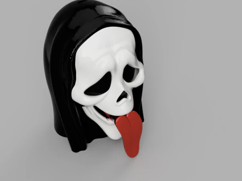 Ghostface Candy Dispenser 3D Model