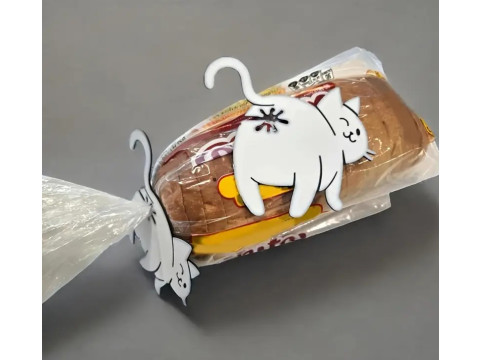 Funny Animal Bag Clips Set 3D मॉडल