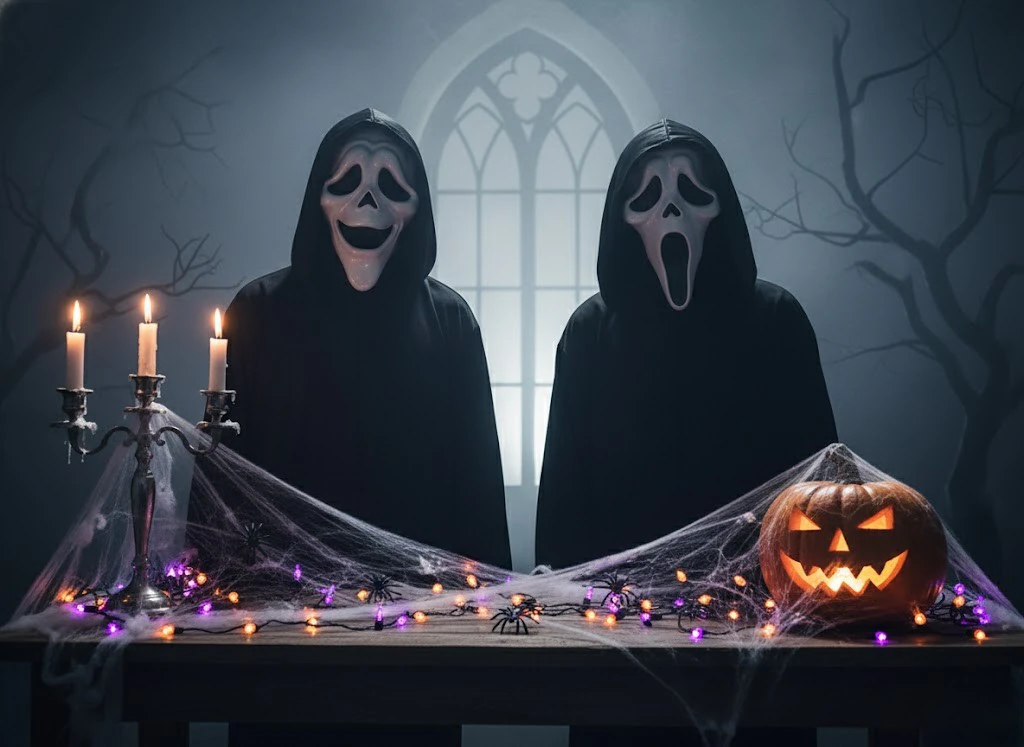 Scream Ghostface Masks 3D Модель .c4d .max .obj .3ds .fbx .stl .blend 