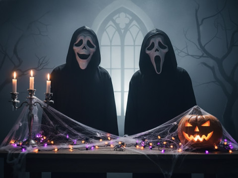 Scream Ghostface Masks Modello 3D