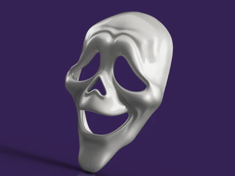 Scream Ghostface Masks 3D Модель