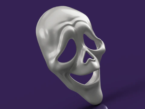 Scream Ghostface Masks 3D Модель