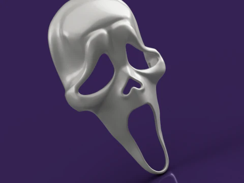 Scream Ghostface Masks 3D Модель