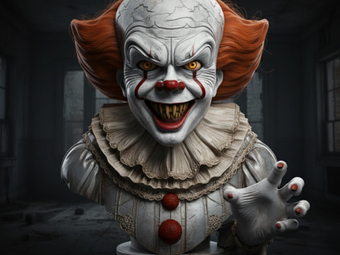 Horror Icons 3D Bust Collection Modello 3D
