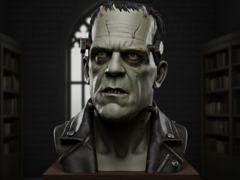 Horror Icons 3D Bust Collection Modello 3D