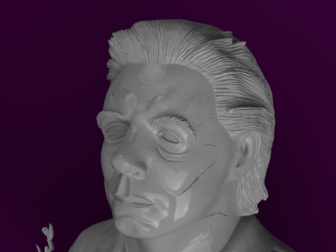 Horror Icons 3D Bust Collection Modello 3D