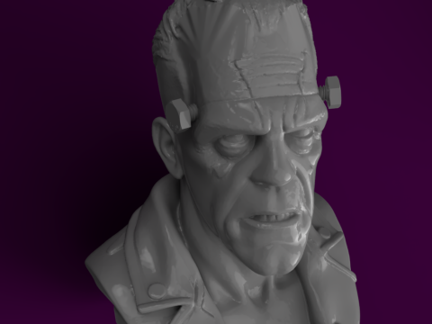 Horror Icons 3D Bust Collection Modello 3D