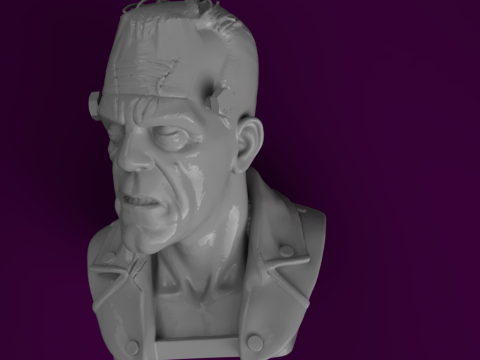 Horror Icons 3D Bust Collection Modello 3D