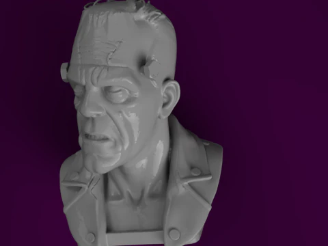 Horror Icons 3D Bust Collection 3D Model
