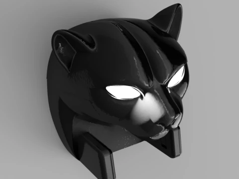 Panthera Paper Roll Holder 3D Model