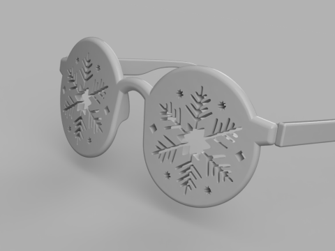 Holiday NYE Novelty Eyewear Kit 3D Model