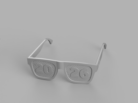 Holiday NYE Novelty Eyewear Kit 3D Model