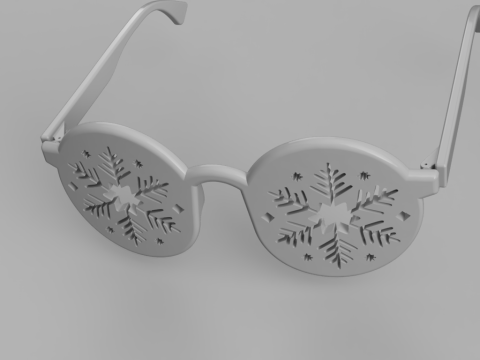 Holiday NYE Novelty Eyewear Kit 3D Model
