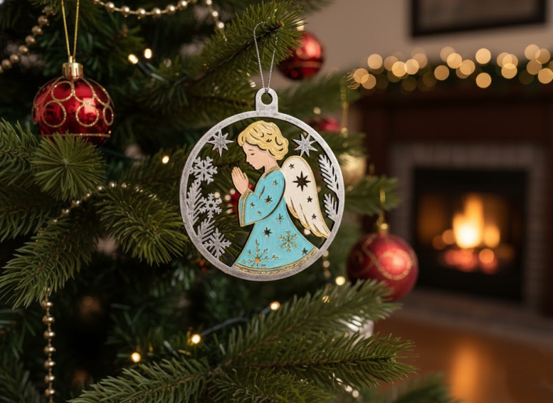 Koleksi Ornamen Natal yang Rumit Model 3D .c4d .max .obj .3ds .fbx .stl .blend 