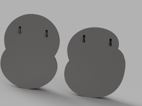 Художні настінні кашпо 3D Модель