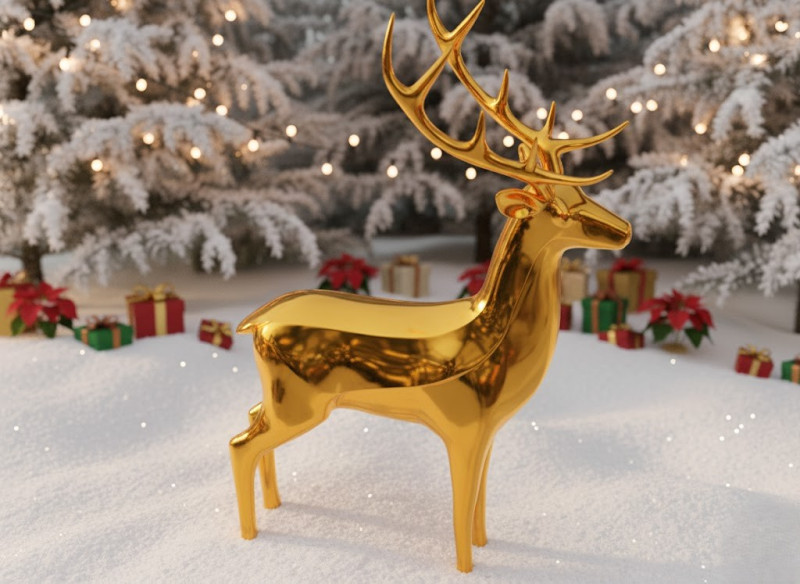 Rusa Minimalis Model 3D .c4d .max .obj .3ds .fbx .stl .blend 