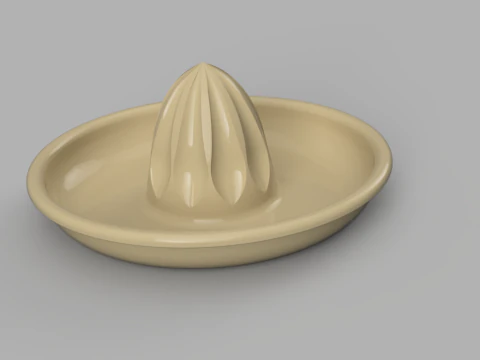 Manual Citrus Juicer 3D Model