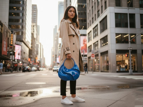 Абстрактна рідка сумочка 3D Модель