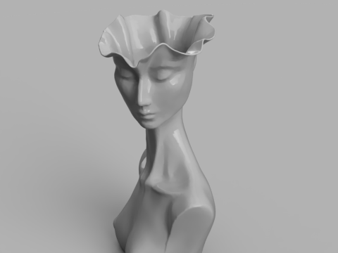 Flora Vazo 3D Model