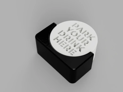 Park Sip Coasters 3D Model