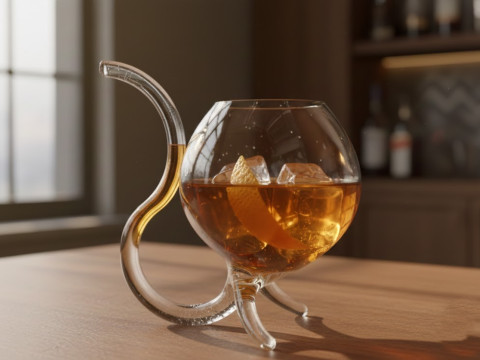 Vidrio de sirena Modelo 3D