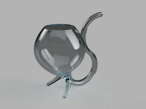 Verre de sir&egrave;ne Modèle 3D