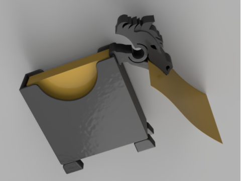 Stallion Memo Station 3D Model