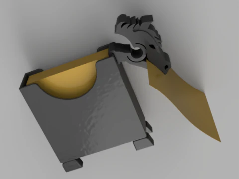 Stallion Memo Station 3D Model