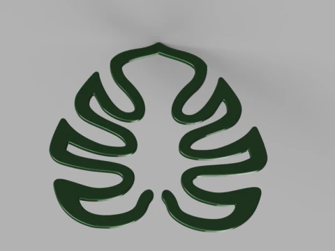 Leaf Support 3D Model