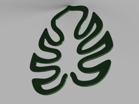 Leaf Support 3D Model