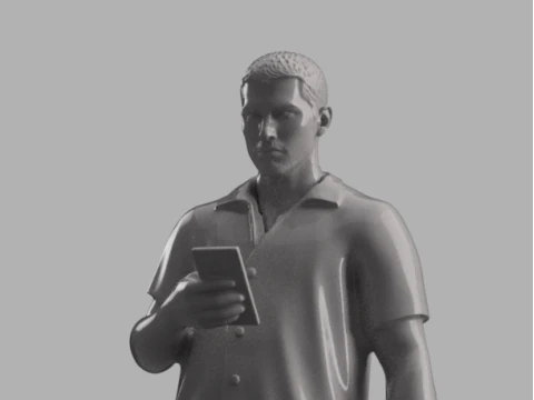 Jason GTA VI Protagonist Model 3D Model