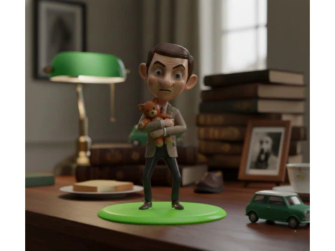 Sr. Bean Teddy Modelo 3D